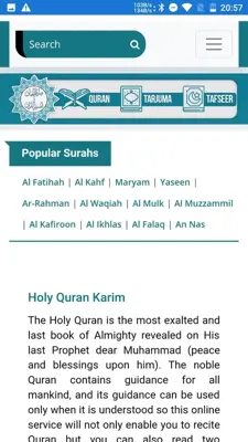 Quran kareem android App screenshot 7